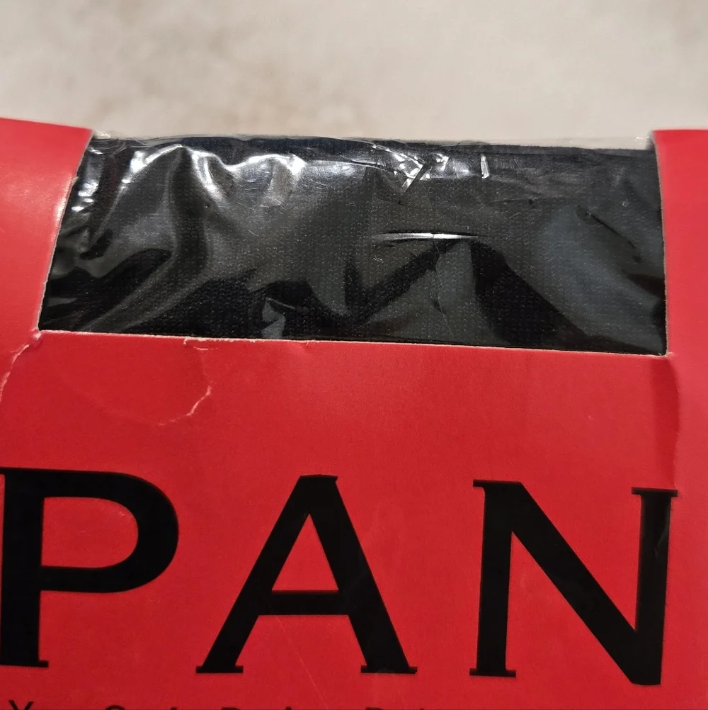 Spanx Sara Blakely Footless Bodyshaping Pantyhose Control Top Black Size B New
